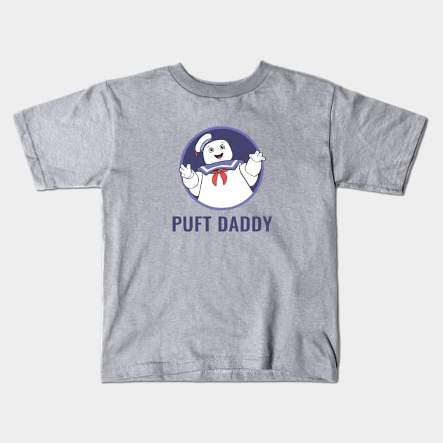 Puft Daddy Kids T-Shirt by BodinStreet